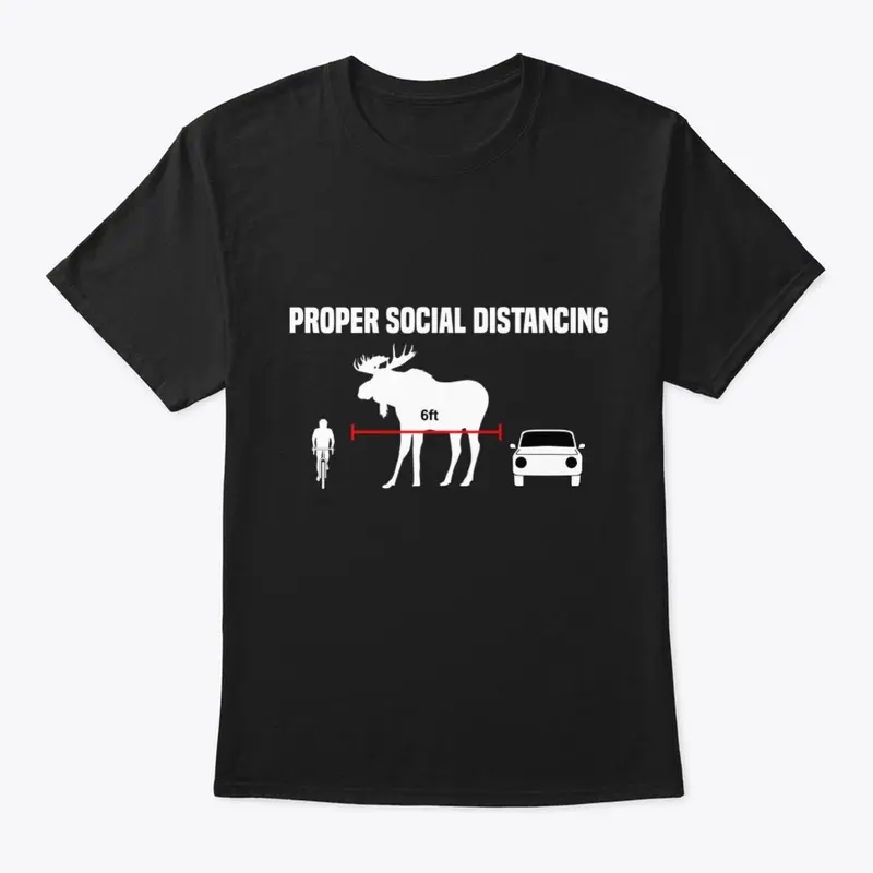 Proper Social Distancing 6ft(Dark)